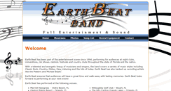 Desktop Screenshot of earthbeatlive.com